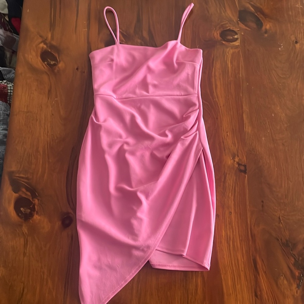 Mini Pink Bodycon dress